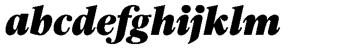 Pulso Headline Black Italic FONT