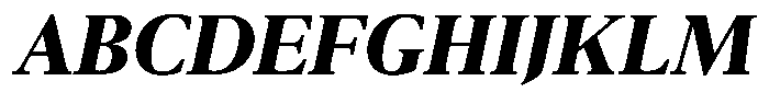 Pulso Headline Extra Bold Italic Font UPPERCASE