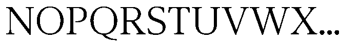 Pulso Headline Light Font UPPERCASE