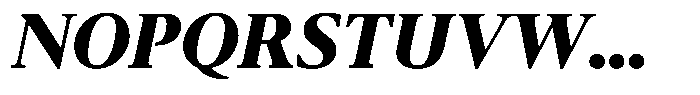 Pulso Headline Pro Extra Bold Italic Font UPPERCASE