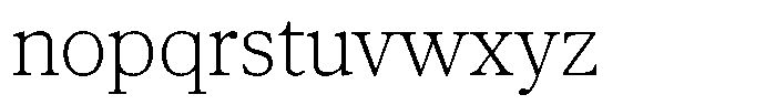 Pulso Headline Pro Thin Font LOWERCASE
