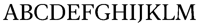 Pulso Pro Roman Font UPPERCASE