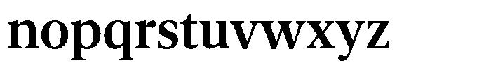 Pulso Pro Semi Bold Font LOWERCASE