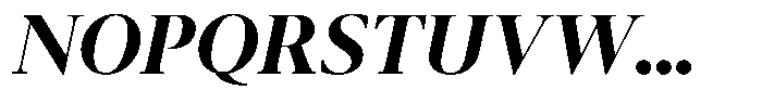 Pulso Title Bold Italic Font UPPERCASE