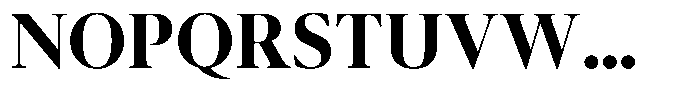 Pulso Title Bold Font UPPERCASE