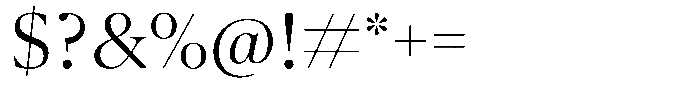 Pulso Title Light Font OTHER CHARS