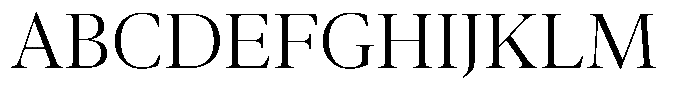 Pulso Title Light Font UPPERCASE
