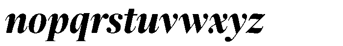 Pulso Title Pro Bold Italic Font LOWERCASE