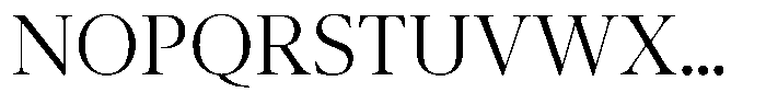 Pulso Title Pro Light Font UPPERCASE