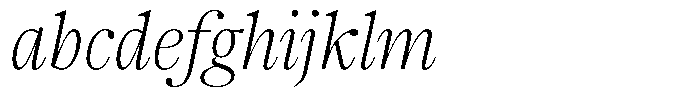 Pulso Title Pro Thin Italic FONT