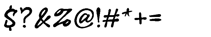 Pulstonic Strike Regular Font OTHER CHARS