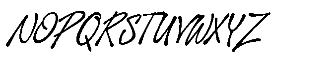Pulstonic Strike Script Font UPPERCASE