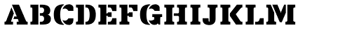 Punch Pro Bracketed Font UPPERCASE