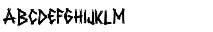 Punk Anarchy Font UPPERCASE