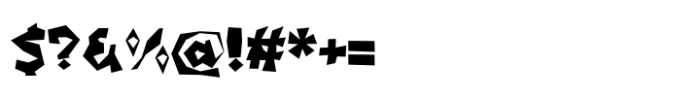 Punk Vibes Font OTHER CHARS