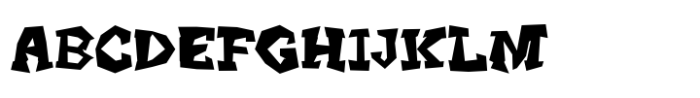 Punk Vibes Font UPPERCASE