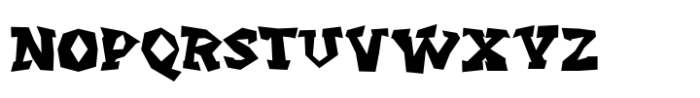 Punk Vibes Font UPPERCASE
