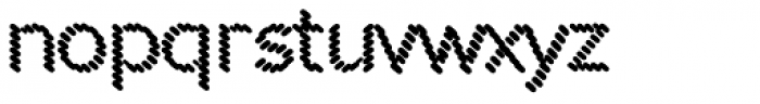 Punto Poly Shadow Font LOWERCASE