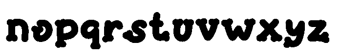 Puppy Bites Font LOWERCASE