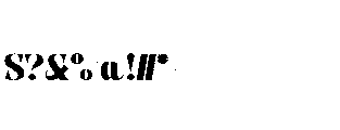 Pure Motif Black Font OTHER CHARS
