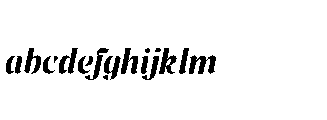 Pure Motif Bold Italic FONT