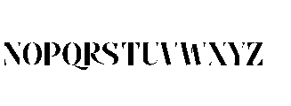 Pure Motif Bold Font UPPERCASE