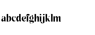 Pure Motif Bold FONT