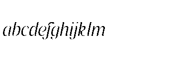Pure Motif Light Italic FONT