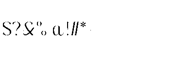 Pure Motif Light Font OTHER CHARS