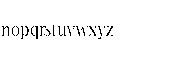 Pure Motif Light Font LOWERCASE