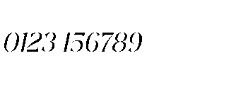 Pure Motif Regular Italic Font OTHER CHARS
