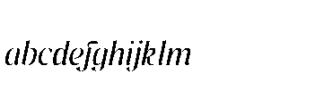 Pure Motif Regular Italic FONT