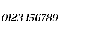 Pure Motif Semi Bold Italic Font OTHER CHARS