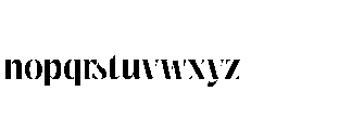 Pure Motif Semi Bold Font LOWERCASE