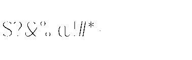 Pure Motif Thin Font OTHER CHARS