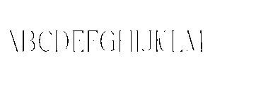 Pure Motif Thin Font UPPERCASE