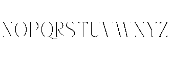 Pure Motif Thin Font UPPERCASE