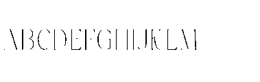 Pure Motif Variable Regular Font UPPERCASE