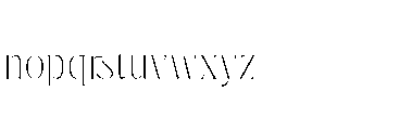Pure Motif Variable Regular Font LOWERCASE