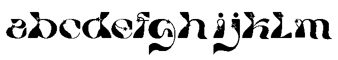 Pure Path Display FONT