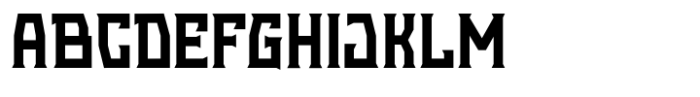 Purenial Regular Font UPPERCASE
