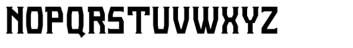 Purenial Regular Font UPPERCASE