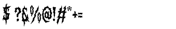 Purgatory Font OTHER CHARS