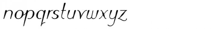 Puritas Medium Italic Font LOWERCASE