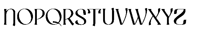 Pushkar Sands Font UPPERCASE