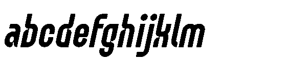 Pushkey Italic FONT