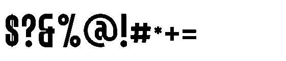 Pushkey Regular Font OTHER CHARS