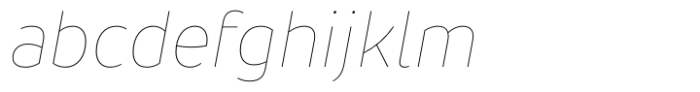 Pusia Nova Hairline Italic FONT