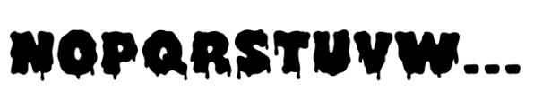 Putrid Fill Font LOWERCASE