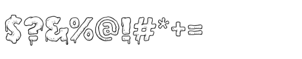Putrid Regular Font OTHER CHARS